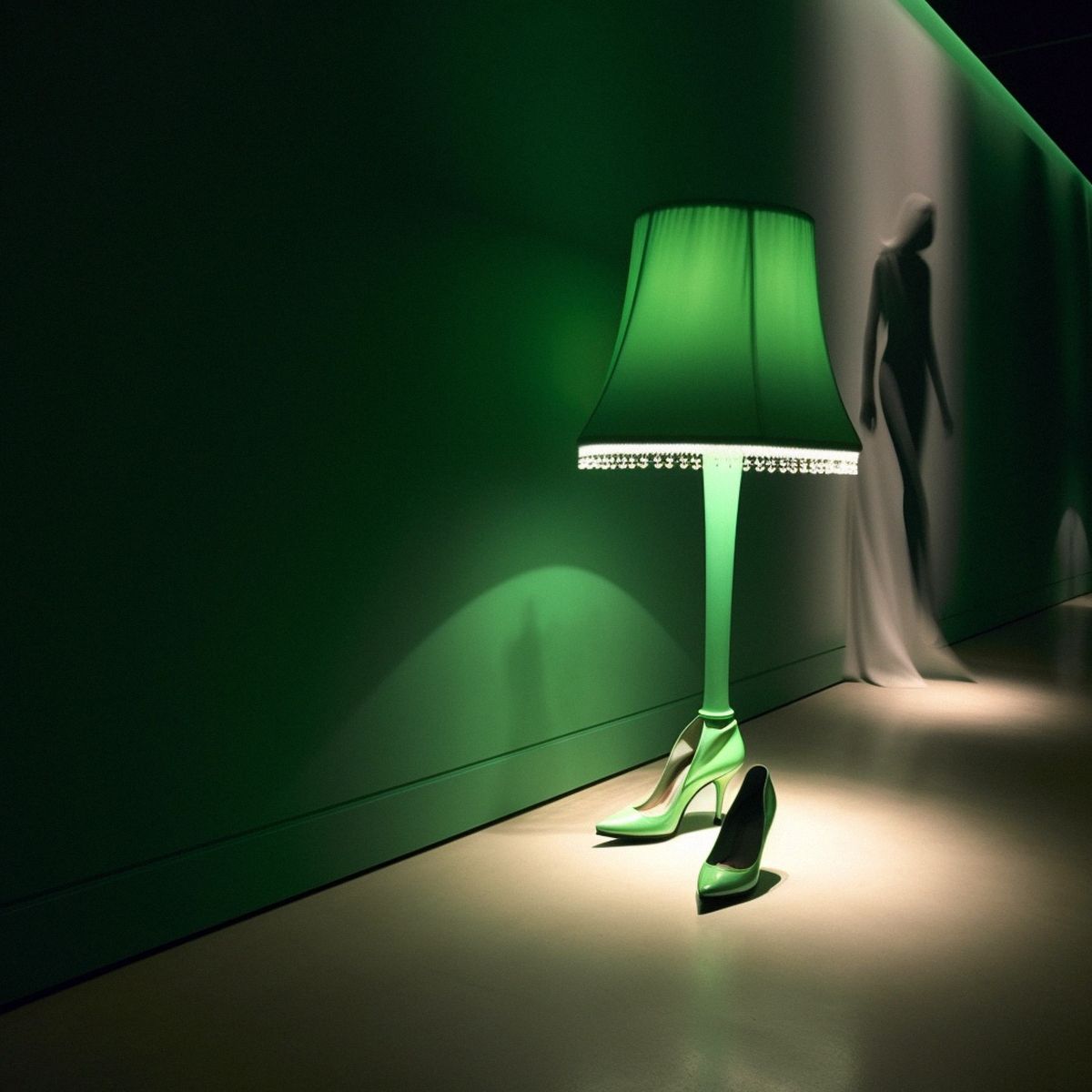 Two legs abandoned at a Anish Kapoors dull solo show at n