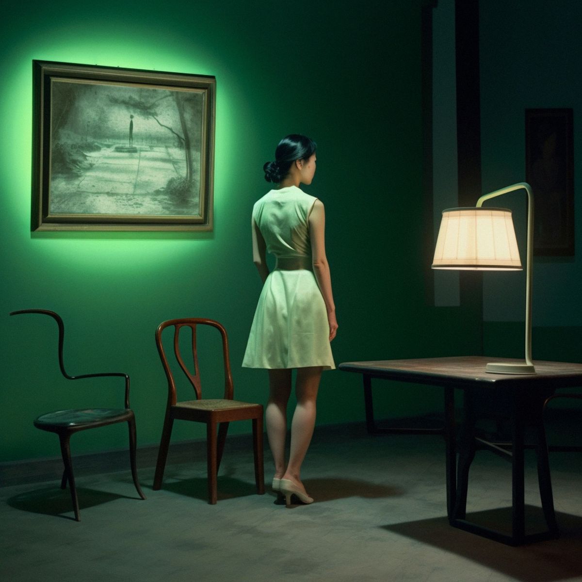 Two legs abandoned at a Chen Yifeis dull solo show at nig 08d34386-823c-4411-bdbb-db84619934d8-1 result.jpg