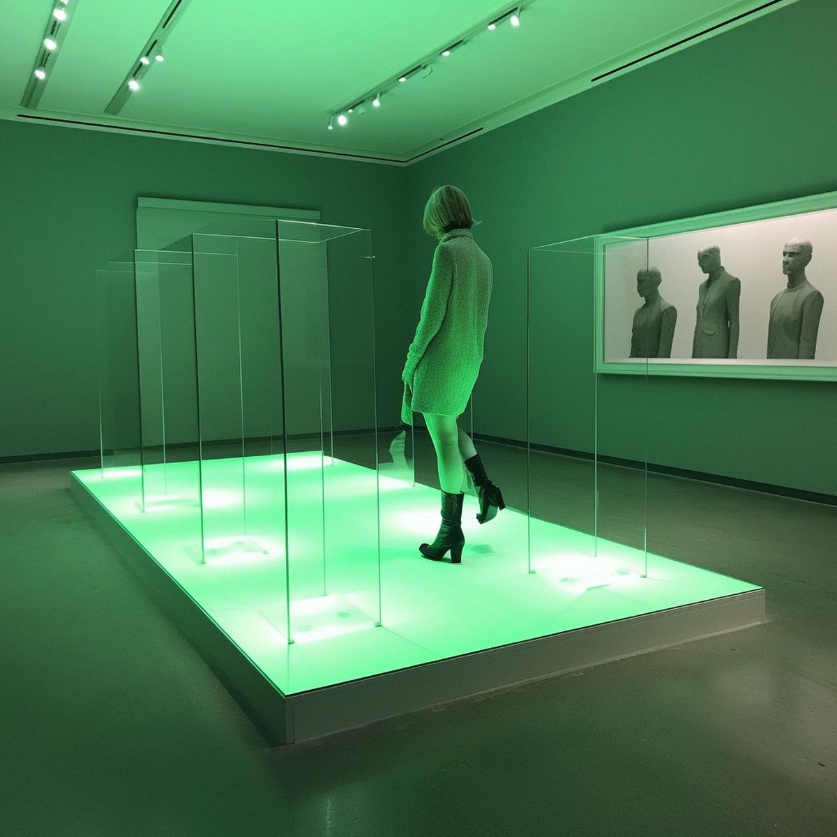 Two legs abandoned at a Damien Hirsts dull solo show at n