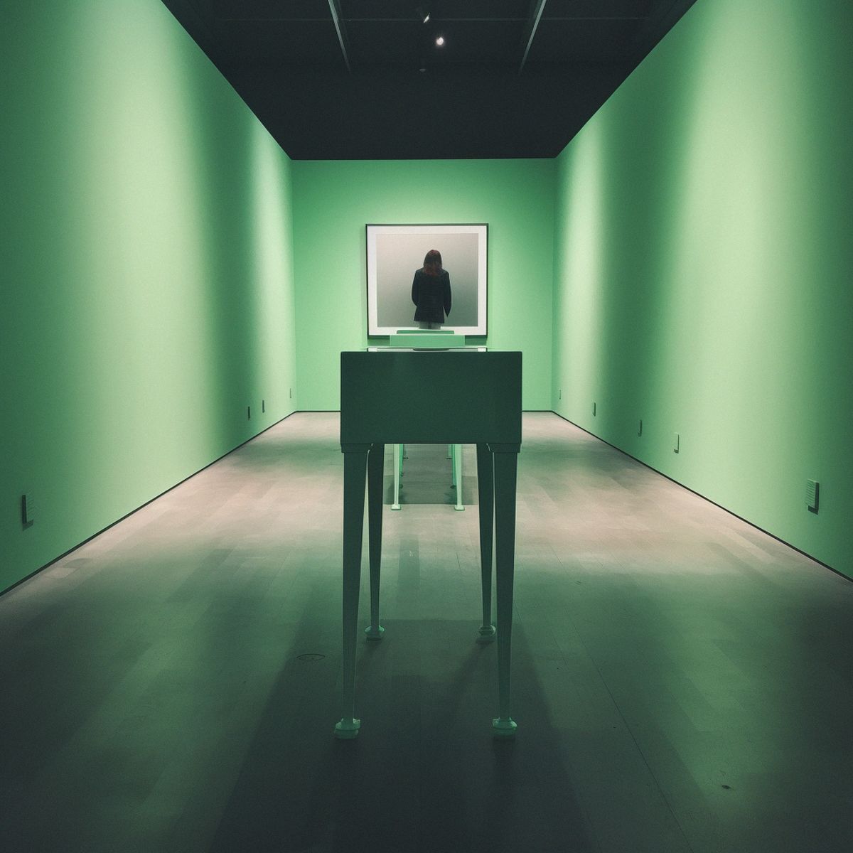 Two legs abandoned at a Damien Hirsts dull solo show at n