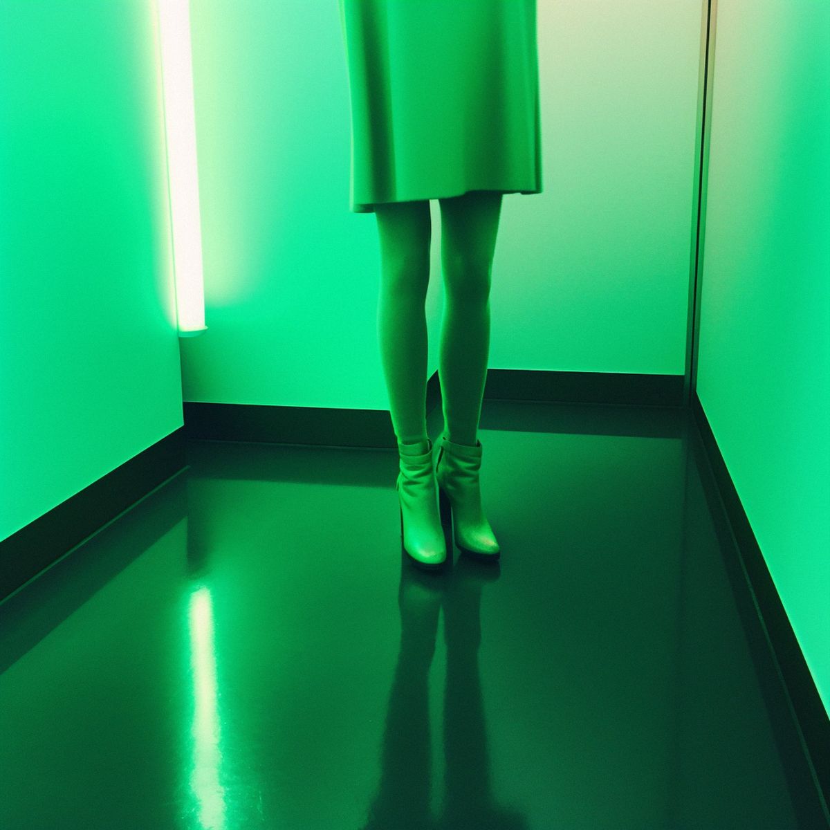 Two legs abandoned at a Damien Hirsts dull solo show at n